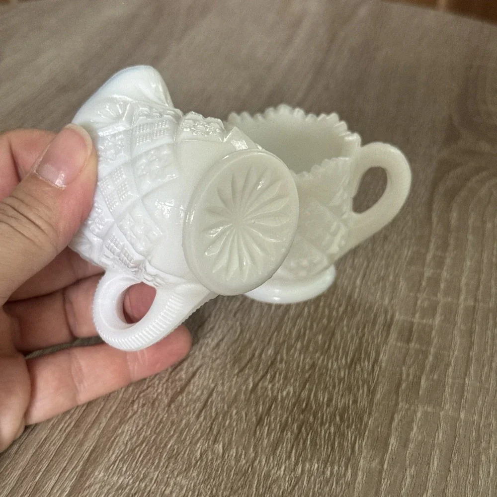 Unmarked vintage milk